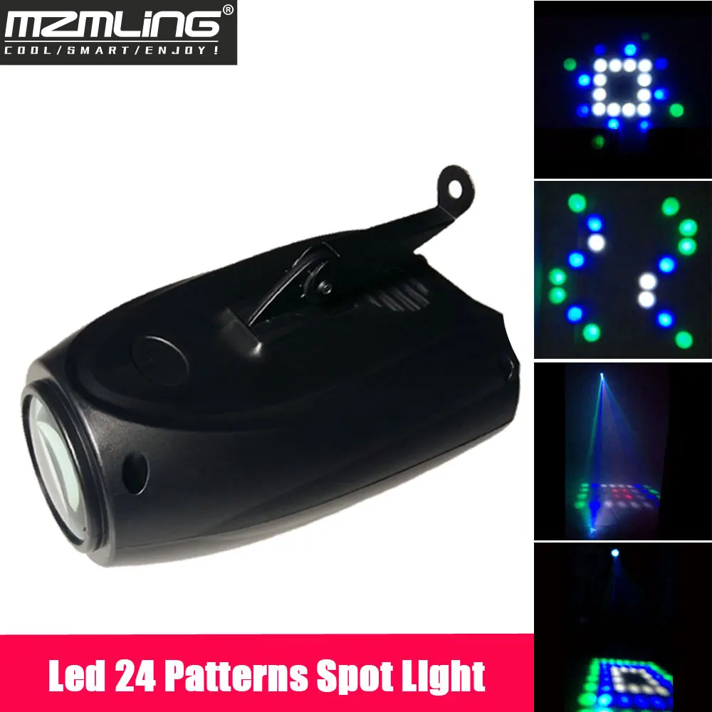 Светодиодный прожсветильник Тор с 24 узорами автоматическим управлением звуком