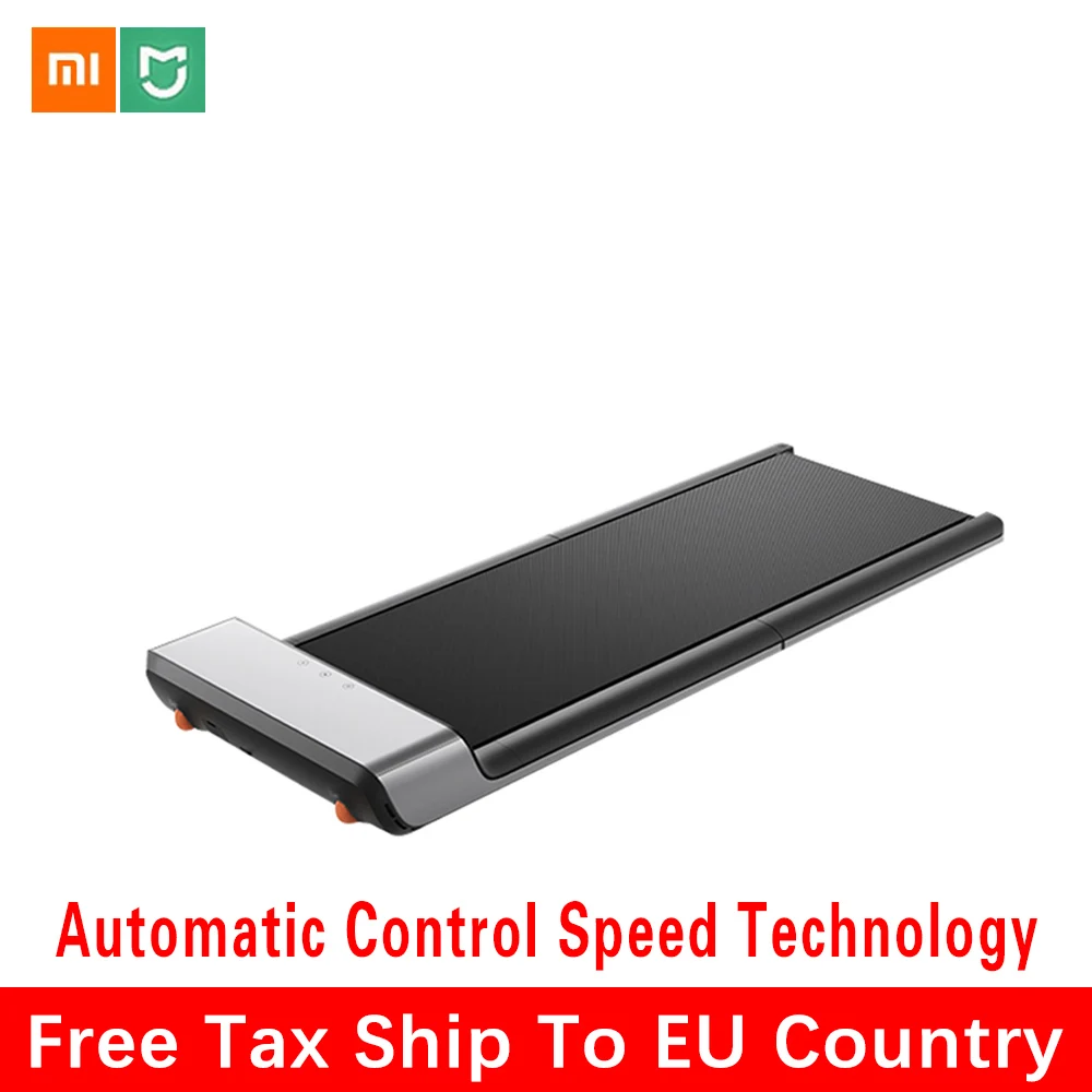 Xiaomi Mijia Smart WalkingPad складной нескользящий автоматический контроль скорости светодиодный дисплей Фитнес потеря веса беговая дорожка