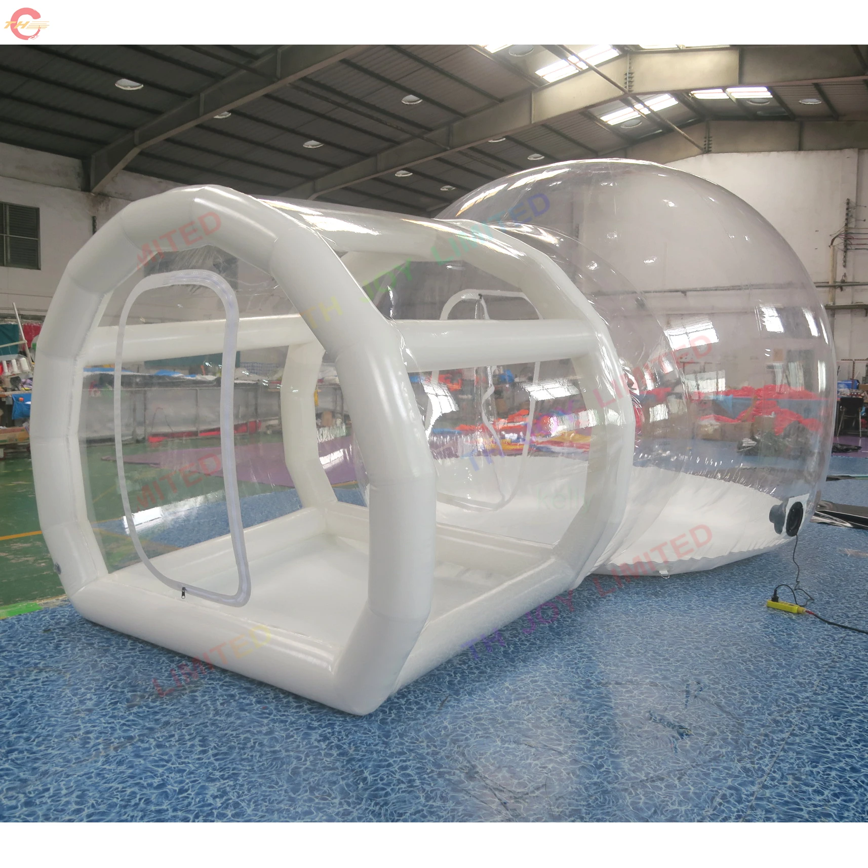 Прозрачная надувная палатка с пузырьками для всей семьи | Игрушки и хобби