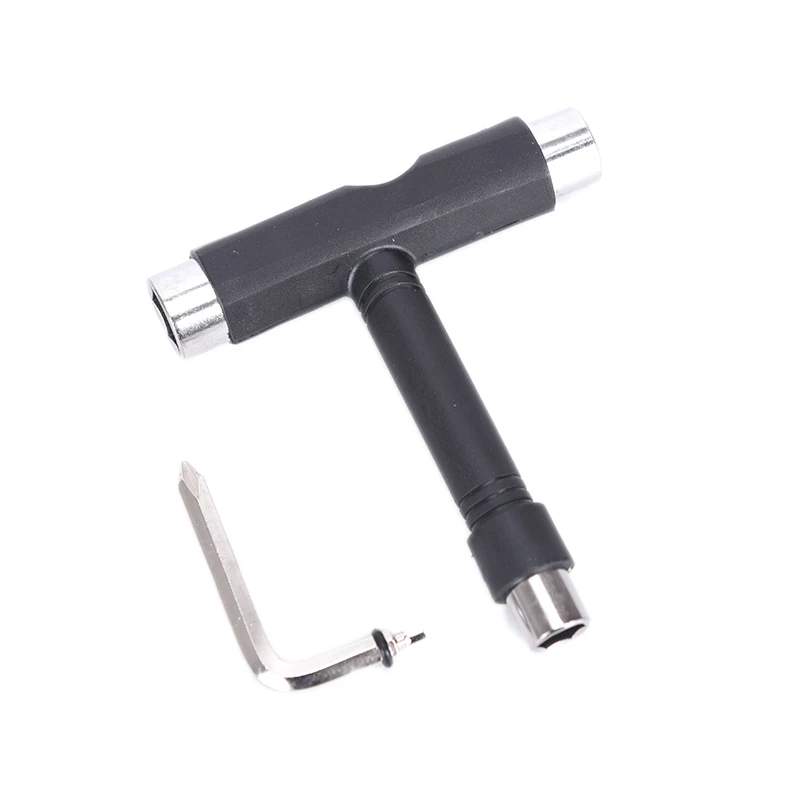 

Pro Multifunctional Skateboard Tool Scooter Longboard T Shape Wrench Nuts Adjusting Tool Skate T-shape Adjustment Equipment