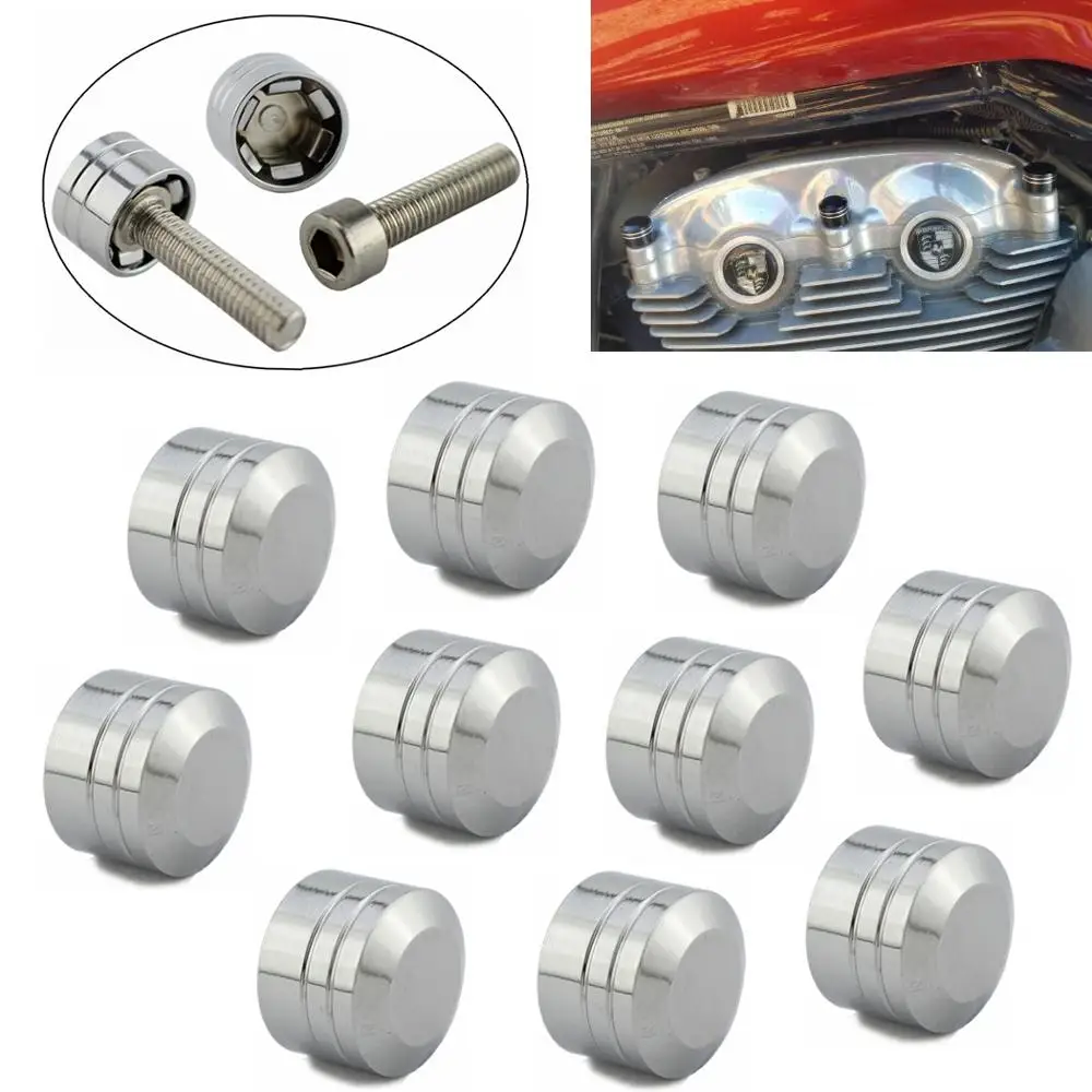 Крышка для болтов с головкой мотоцикла крышки двигателя Schrauben подходят винтов 7 5