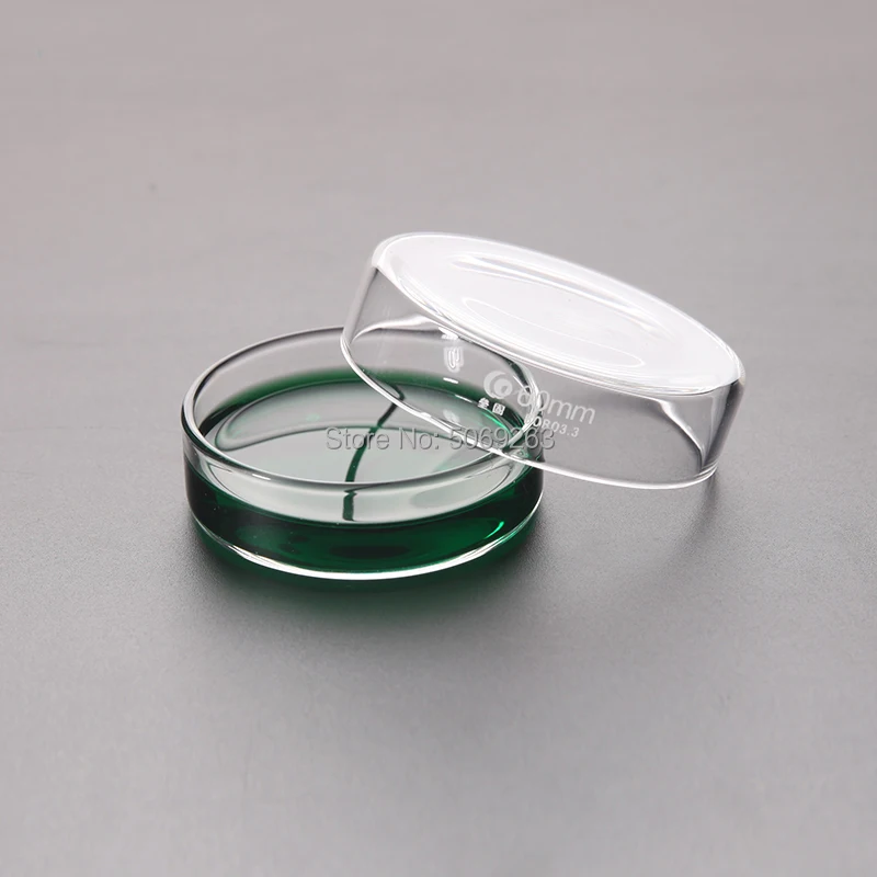 

5pcs 60mm Borosilicate glass Petri culture dish For Chemistry Laboratory Bacterial Yeast