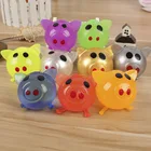 Креативные антистрессовые милые вентиляционные игрушки-свинки, сжимаемые Водяные Шарики, забавная игрушка, 9 цветов