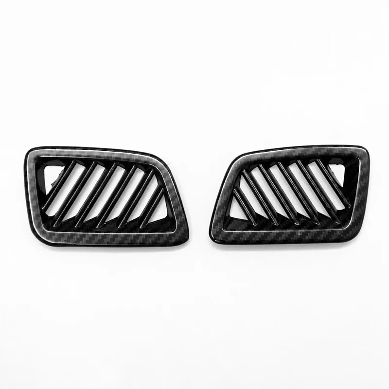 

For Honda CR-V CRV 2017 2018 ABS Carbon Car Dashboard Head Front Small Air Conditioner Outlet AC Vent Cover Trim Car Accessories