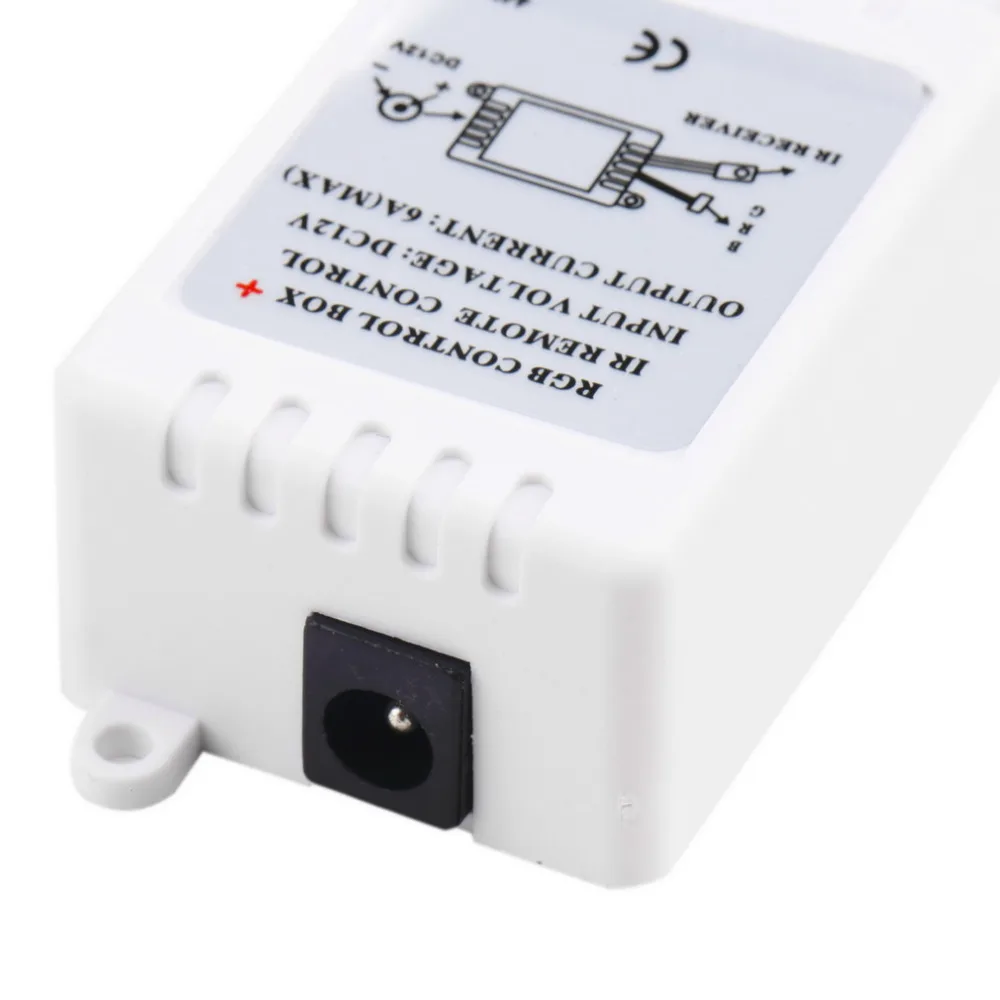 10 м 600 светодиодный S 3528 SMD RGB 2X 5 светильник полоса + 44 ключа ИК пульт дистанционного