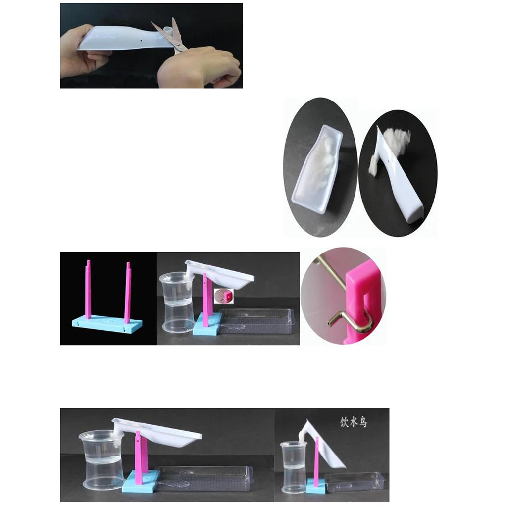 1 Набор сделай сам научная Питьевая Птица физическая искусственная игрушка