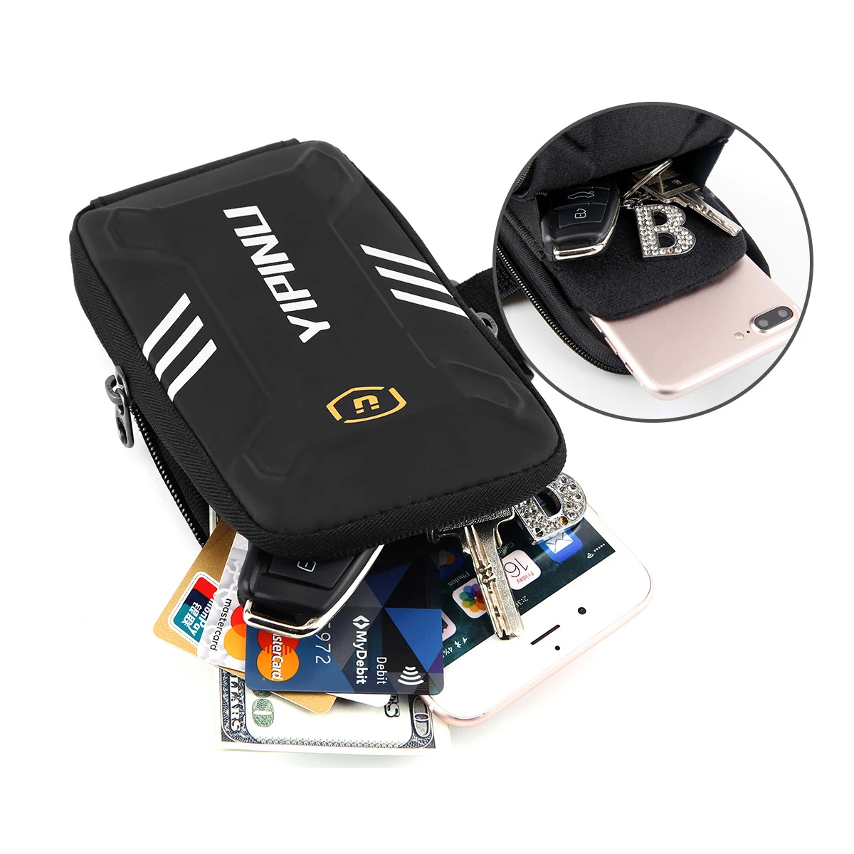 

Спортивная Многофункциональная сумка на плечо, Сумка с защитой от падения для бега, скалолазания, пешего туризма, марафона, спортивный мешо...