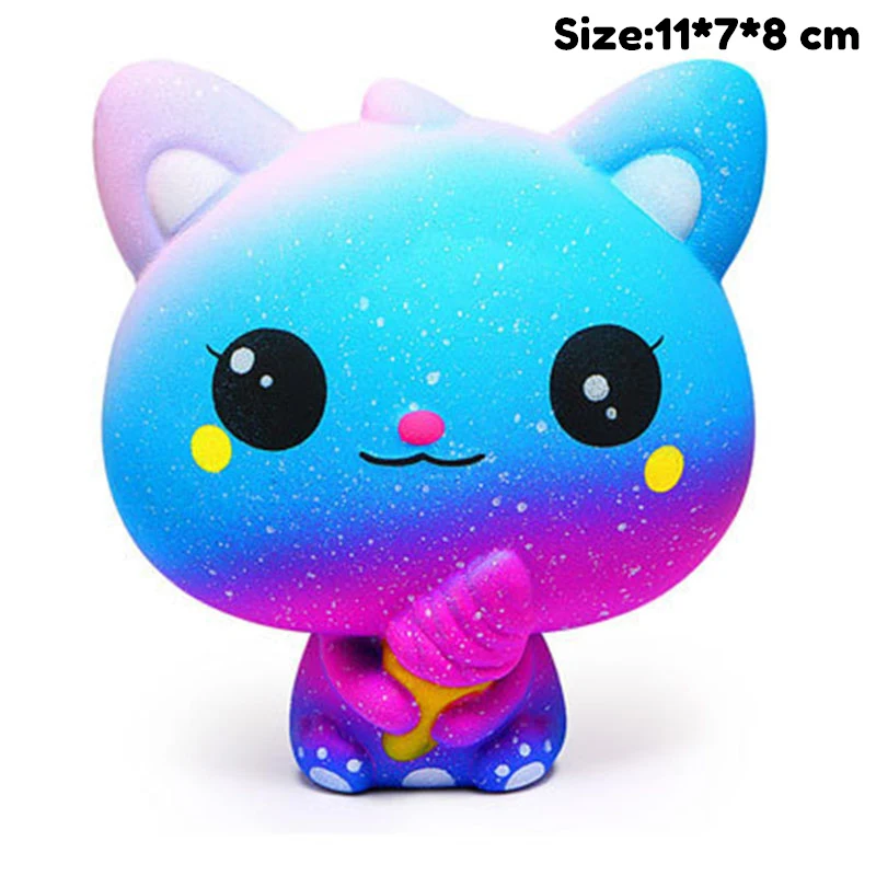 DW-BQLM-FC-5 Kawaii Tiger медленное увеличение моделирование панда Единорог Акула Кошка Животное мягкое игрушка против стресса успокаивающий мягкие для сжатия Рождественский подарок игрушки - Цвет: DW-BQLM-FC-5