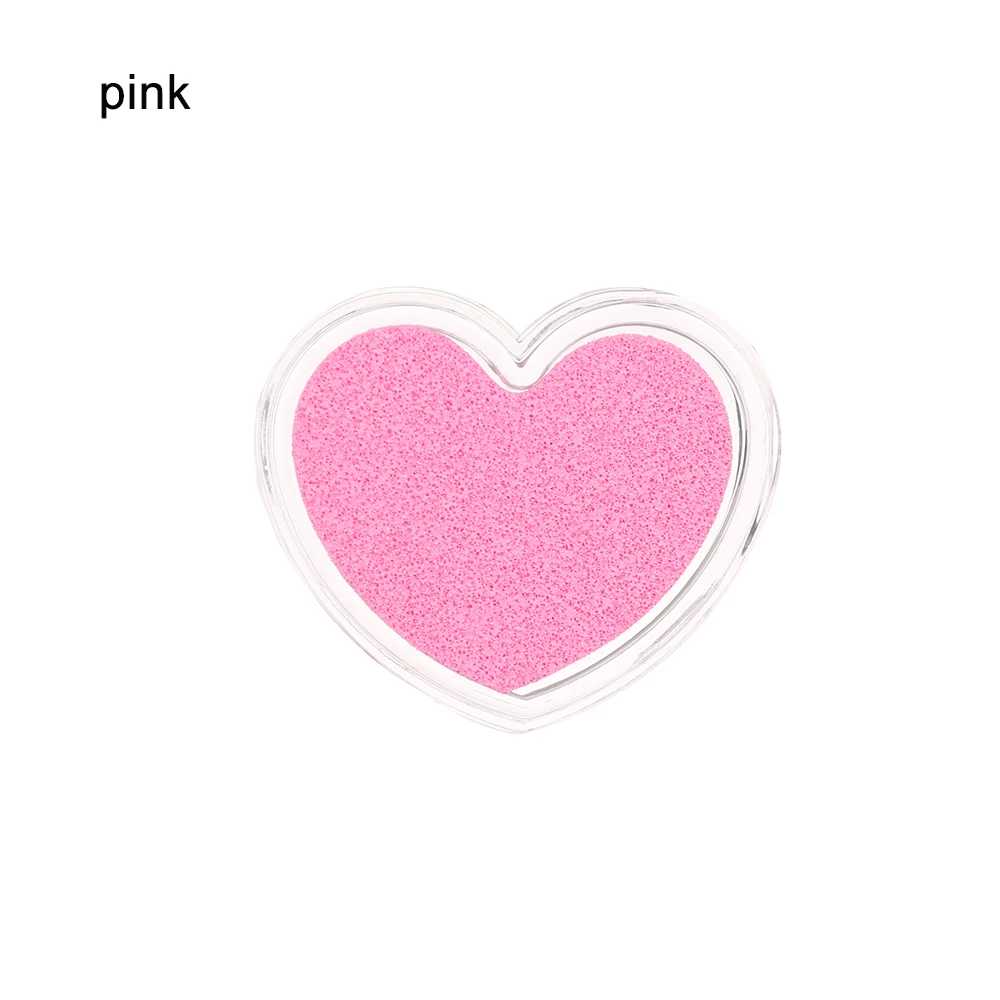 pink-02 1 шт. цветные нетоксичные градиентные цветные штемпельные подушечки чернильная подушечка печать на масляной основе отпечаток пальца практичные DIY художественные аксессуары для детей - Цвет: pink-02