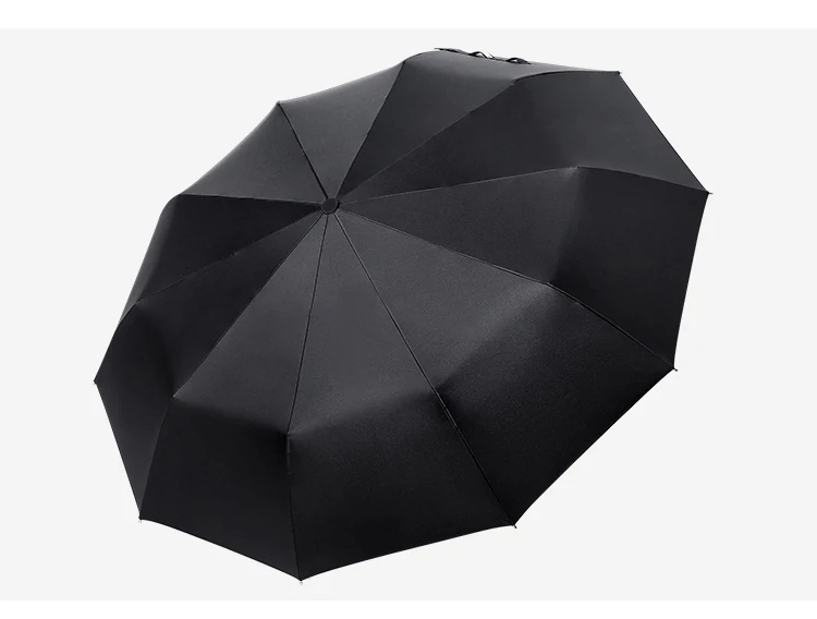 

Black Big Women Umbrella Parasol Automatic Business Uv Patio Golf Umbrella Windproof Outdoor Sonnenschirm Rain Gear BY50BU