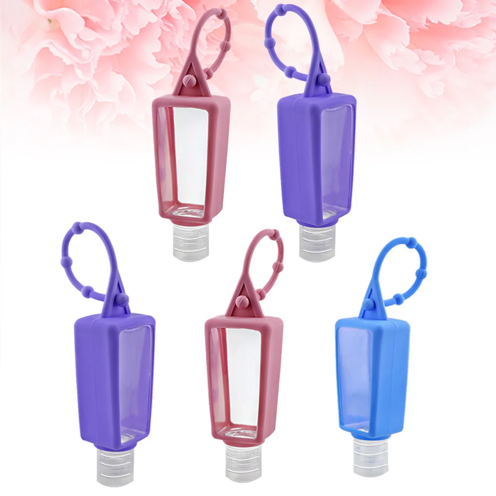 

4pcs Wash-free Hand Sanitizer Bottle Refillable Bottle Practical Storage Container Sub Packaging Bottles for Daily Use with 4pcs