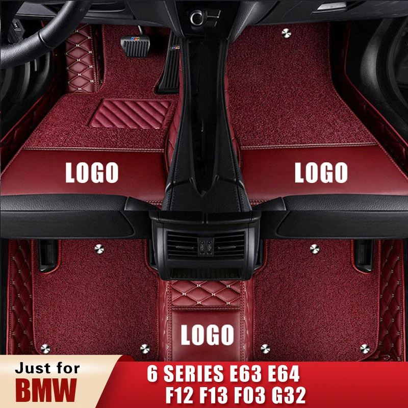 Коврики в салон для BMW 6 7 серии 6er 7er F01 F02 F03 F04 G11 G12 F12 F13 G32 GT xDrive хэтчбек Gran Turismo