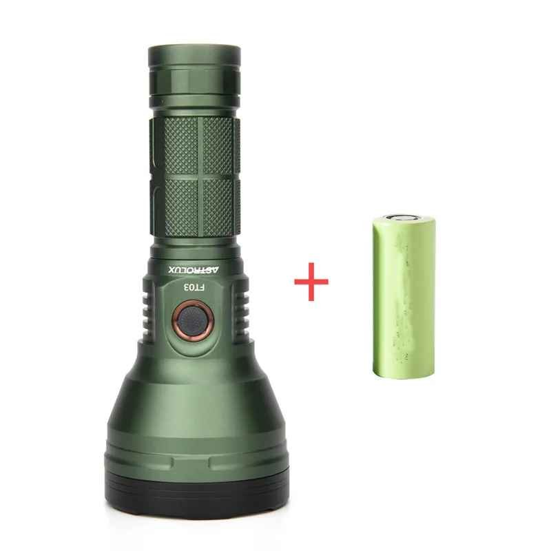 Astrolux FT03 XHP50.2 4300lm Type-C перезаряжаемый фонарик + 26650 5000mAh питание от аккумулятора