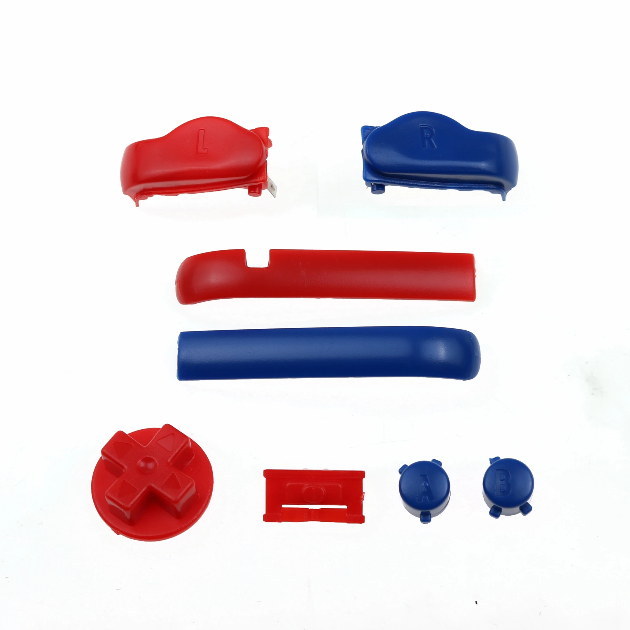 Пластиковая кнопка YuXi для Nintendo пуговицы игрового мальчика рамка GBA D колодок