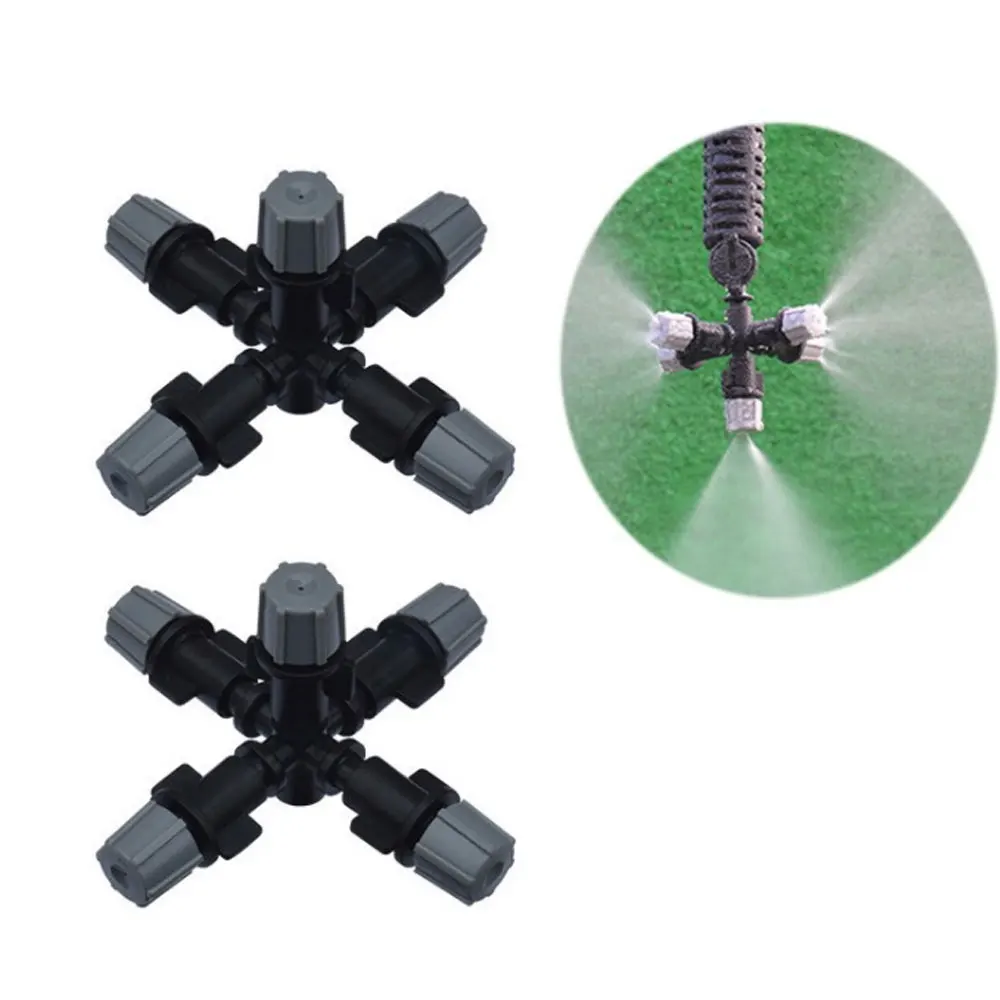 Микроирригационная система с 5 головками туман Прохладный сопло садовая теплица