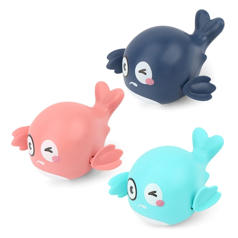 

1Pcs Clockwork Cute Whale Model, Wind up Swimming Bath Whale Toys for Afraid Swimming Toddlers or Babies