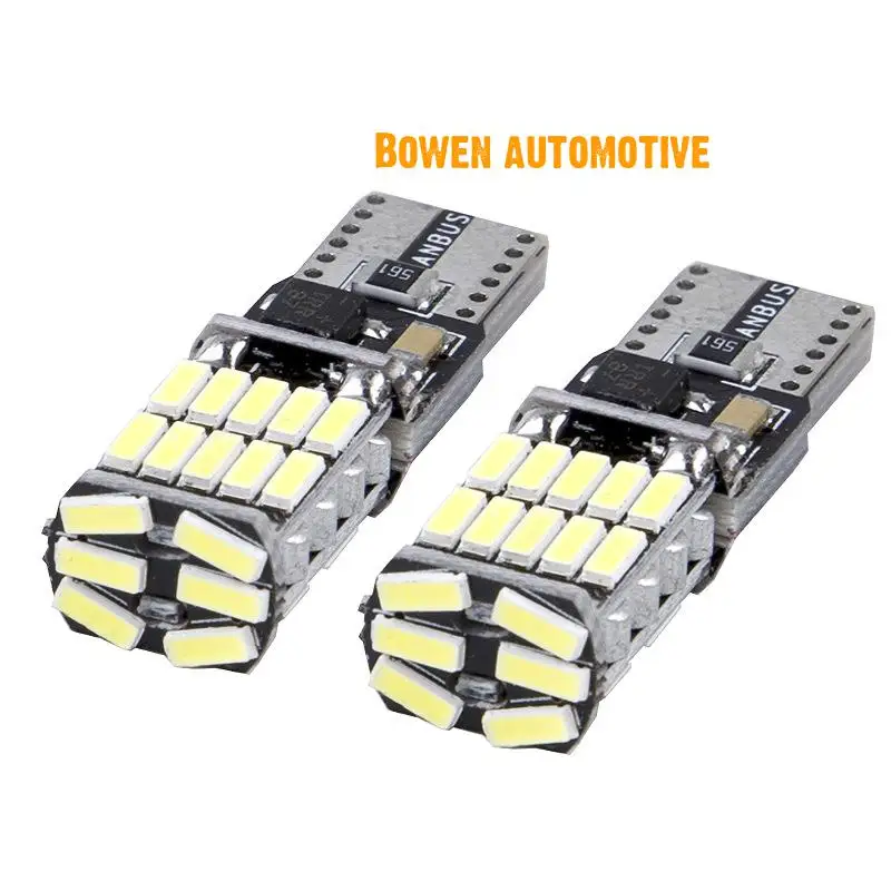 

LD 2X Automobile led T10 width indicator w5w 26smd 4014 12V license plate lamp running lamp