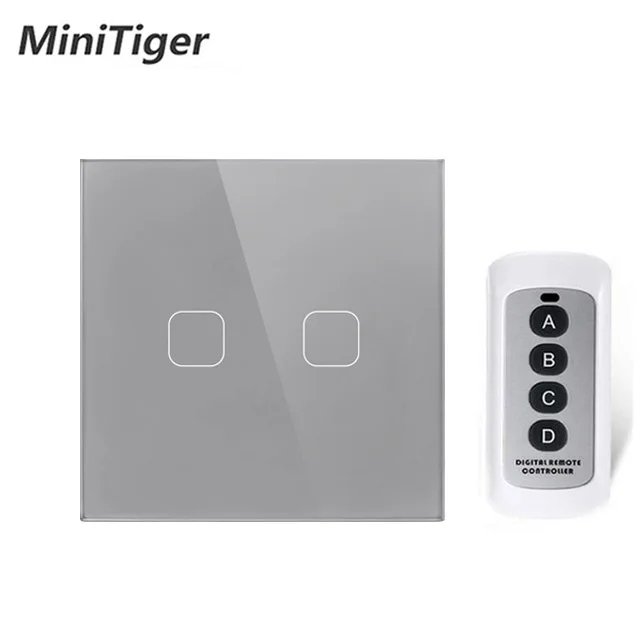 Сенсорный выключатель Minitiger европейского стандарта Электрический сенсорный 1