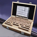 32 шт., 0 класс, высокая скорость, сталь, метрический датчик, блоки, маршрутизатор, таблица, набор, Стандартные метрические датчики, Точность 0,001, измерительный токарный станок, инструмент