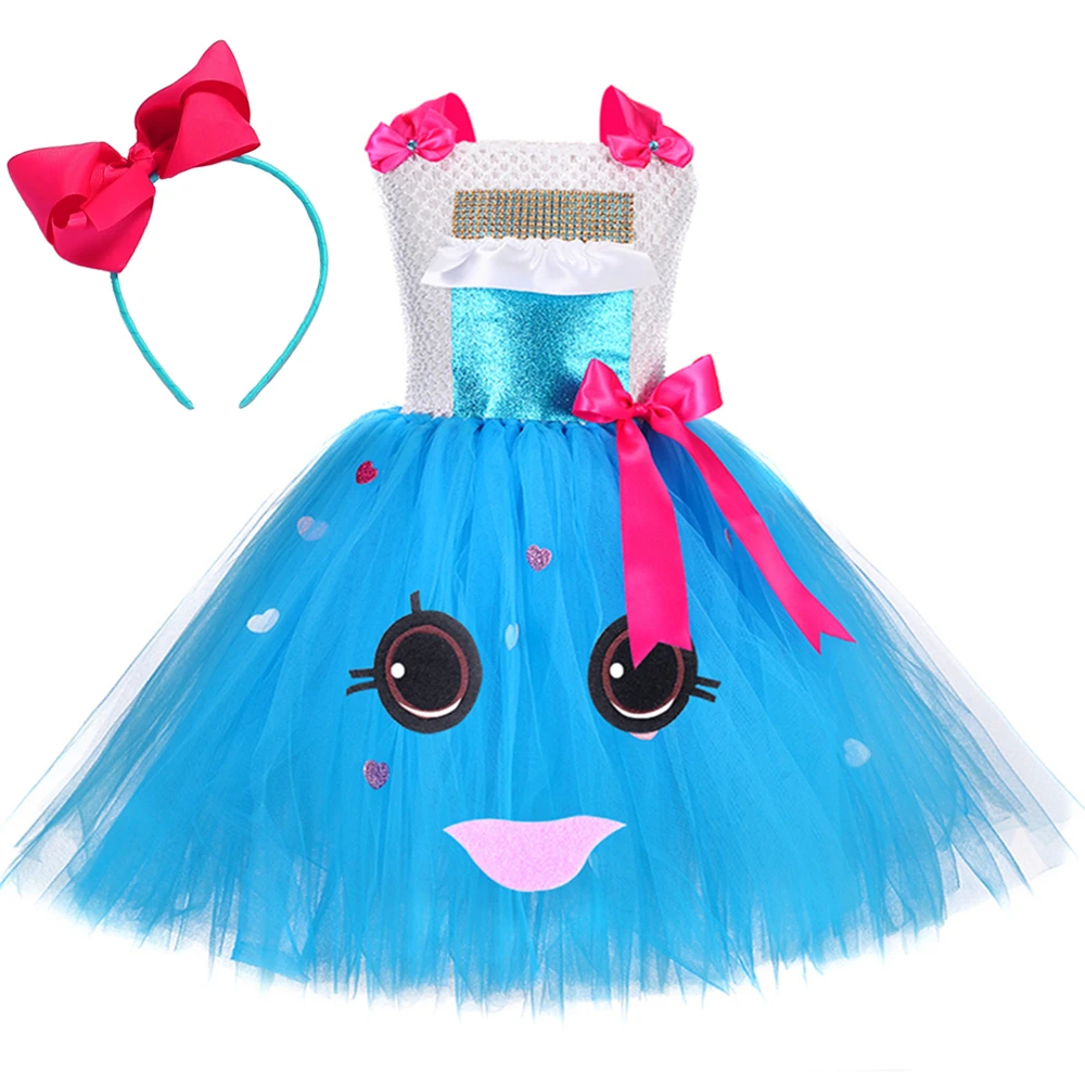 

Женское платье в виде шоколадной плиты с повязкой на голову, милое Тюлевое платье принцессы для дня рождения, детские костюмы на Хэллоуин, и...