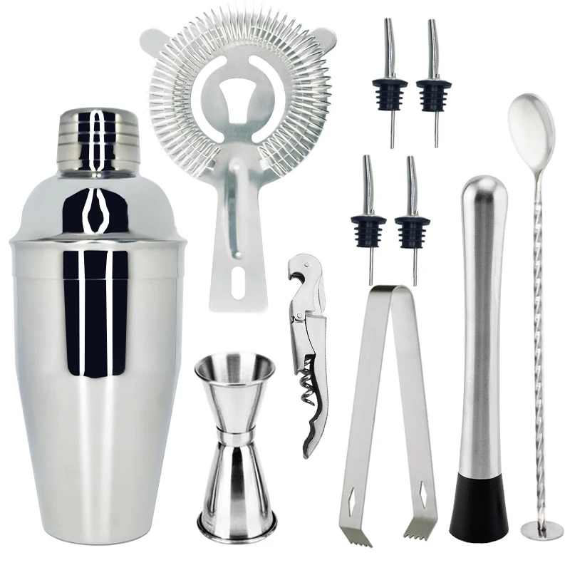 Бостонский шейкер лучший набор бармена для начинающих с подставкой барных