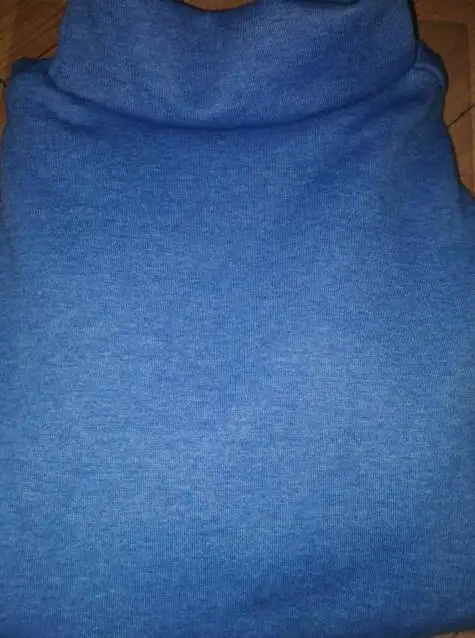 fleece sky blue Г. Зимняя детская одежда плотные флисовые пуловеры унисекс с длинными рукавами, футболки для мальчиков и девочек, детские футболки, топы - Цвет: fleece sky blue