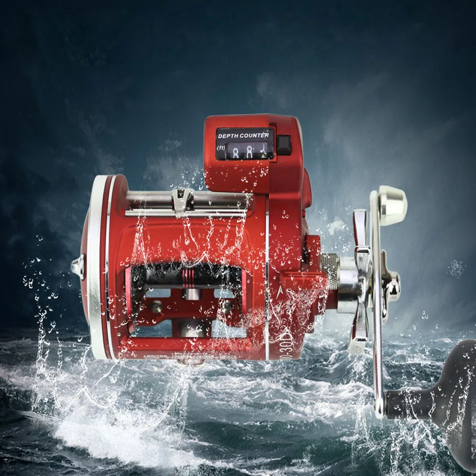 Высокоскоростная рыболовная Катушка 12 шарикоподшипников ACL 30/50D 3 8: 1/5.2:1