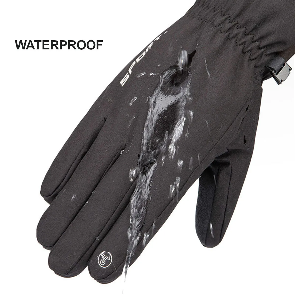 

Winter Men Women Thermal Ski Skiing Gloves Thermal Fleece Waterproof Snowboard Gloves Touch Screen Snow Motorcycle Warm Mittens