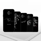 Для samsung Galaxy J2 Core J3 Pro J4 J1 Mini Prime A8S A8 звезда A9 2018 A7 2016 2017 A710 A720 A730 Чехол черный силиконовый чехол