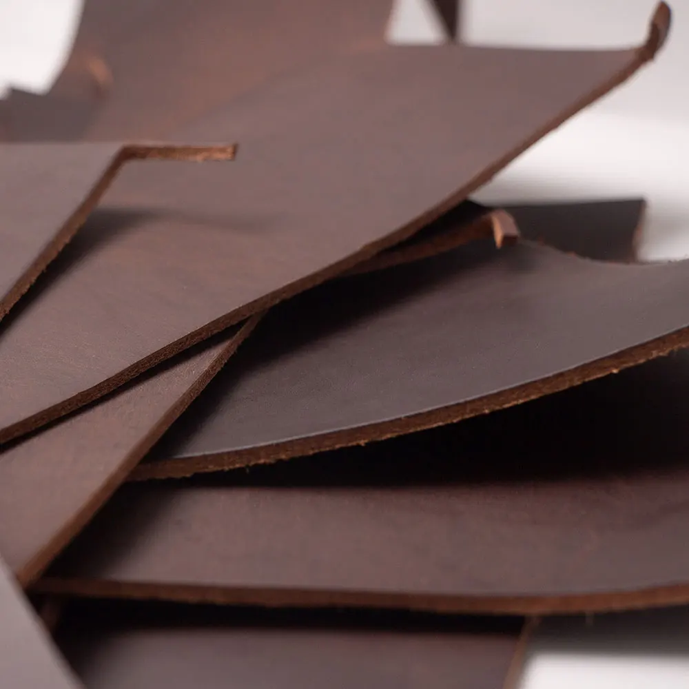 Толстая кожа ручной работы сделай сам растительное Дубление с полной зернистой