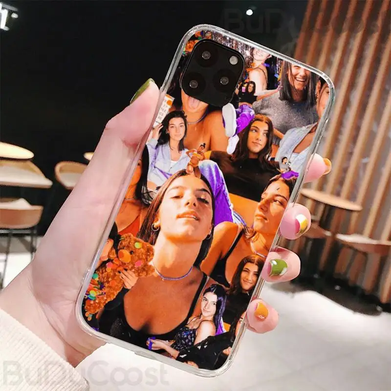 

Charli Damelio Phone Case for iPhone 8 7 6 6S Plus X 5S SE 2020 XR 11 pro XS MAX 12 12Mini