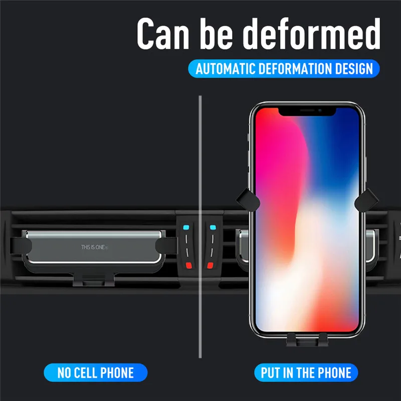 Car Accessories Interior Ornaments Telescopic Phone Holder Gravity Linkage Handy Stand In The Dropship |