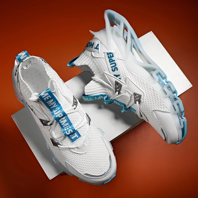 Мужские кроссовки дышащая Мужская спортивная обувь для бега оригинальные