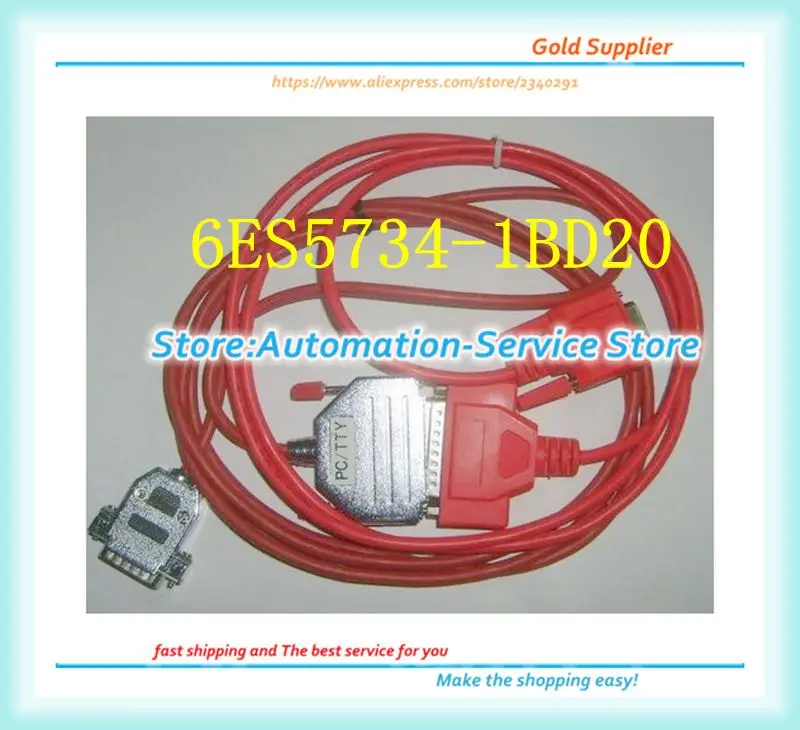 Новый PLC Кабель программирования для S5 серии PC TTY 6ES5734 1BD20 6ES5 734 6ES57341BD20 PC/TTY|cable for|cable