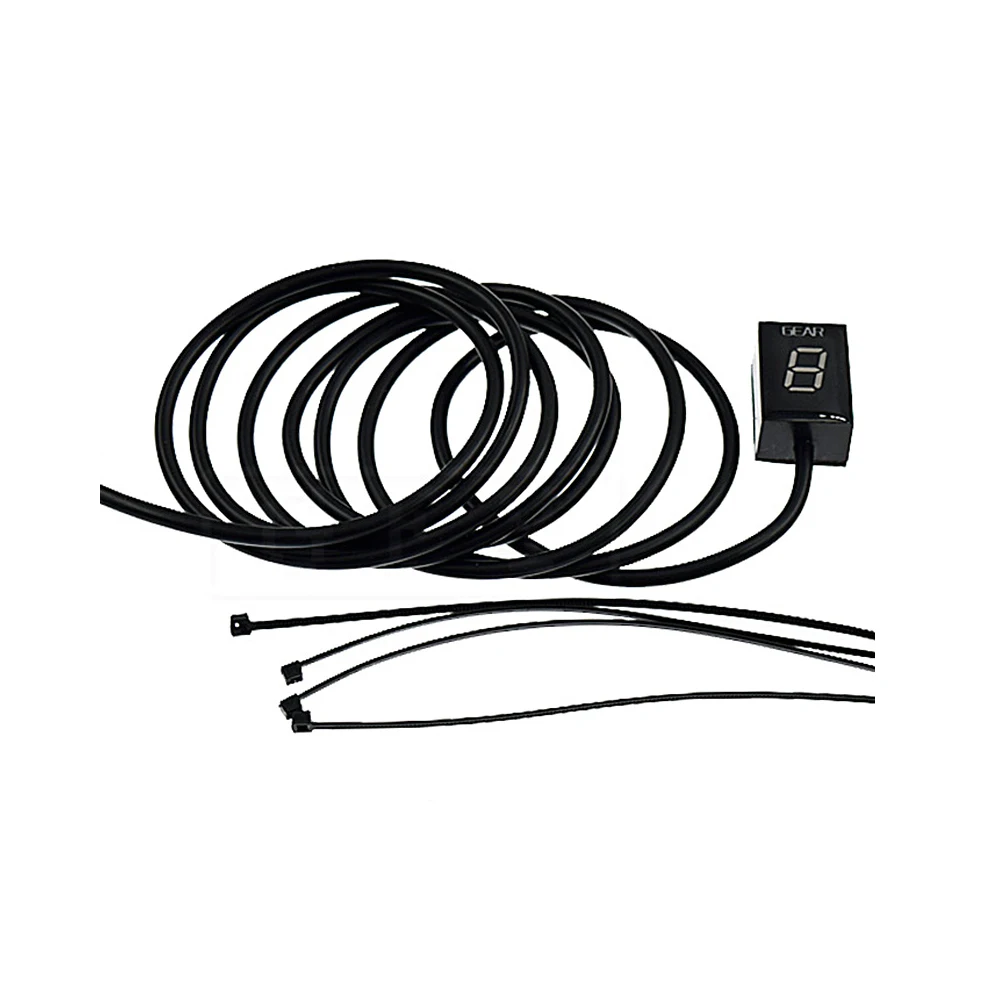 Мотоцикл ЖК Электроника 1 6 уровень индикатор шестерни цифровой измеритель для