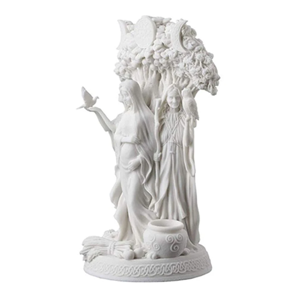 Статуя богини из смолы греческая религия кельтская Статуэтка данду литой