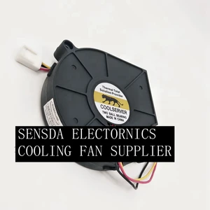 75mm cpu blower BB7515BU For COOLSERVER DC 12V 0.80A 4-Wire Server Blower Cooling Fan FD7015H12D