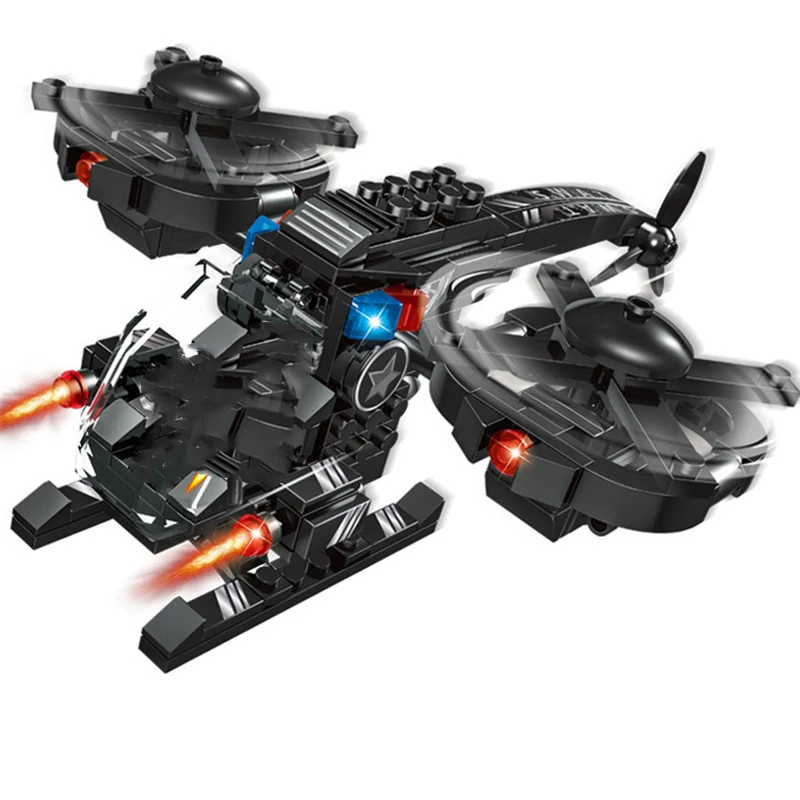 271 шт 3в1 специальный коммандос серии грузовик спецназ Солдат строительные блоки