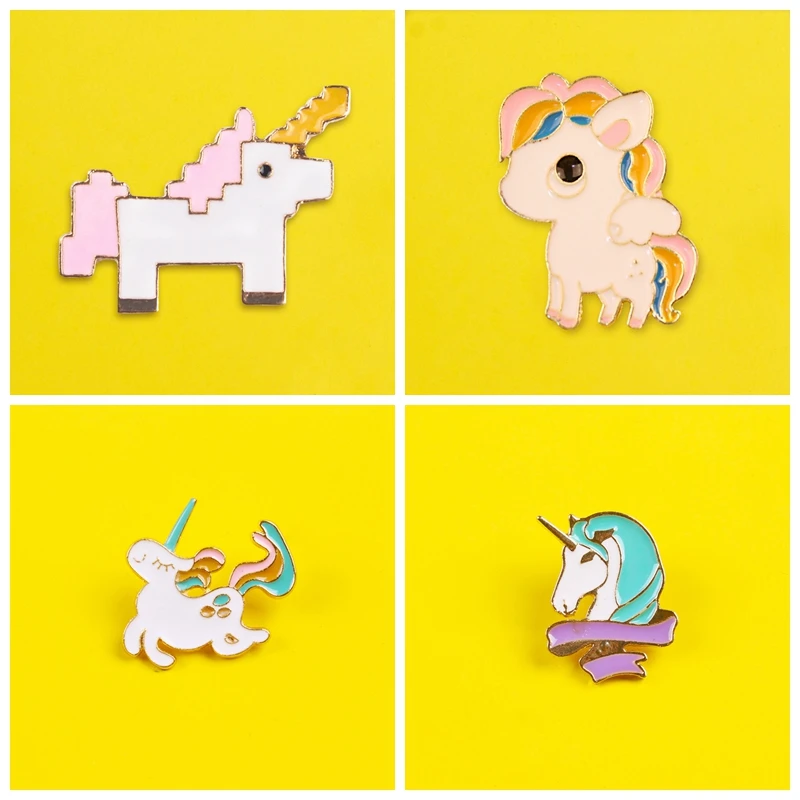 Металлические броши Corgi с короткими ножками металлические булавки в виде