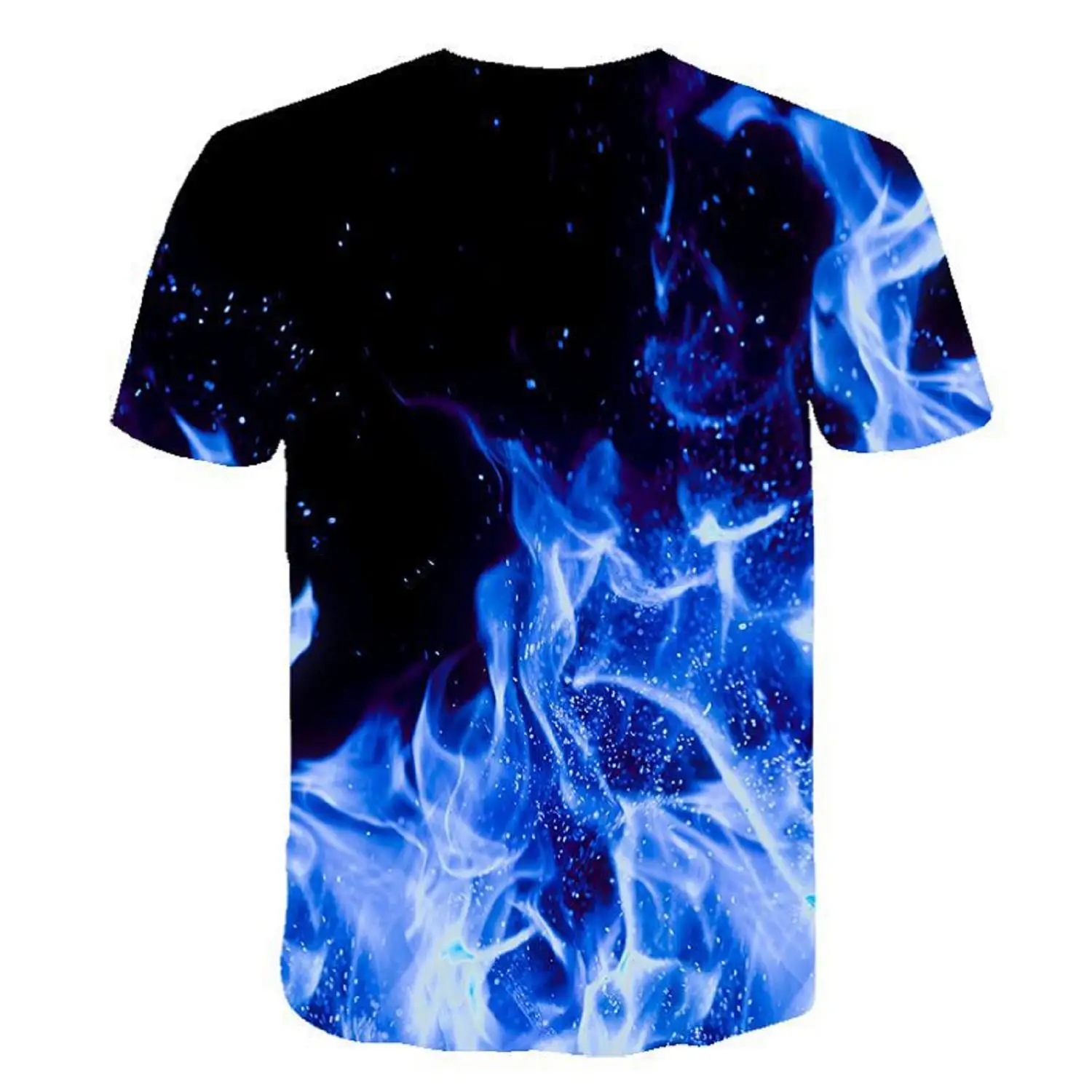 

Cool Flame T-Shirt Short-Sleeve O-Neck 3d-Printed Uniquely Popular Summer Men