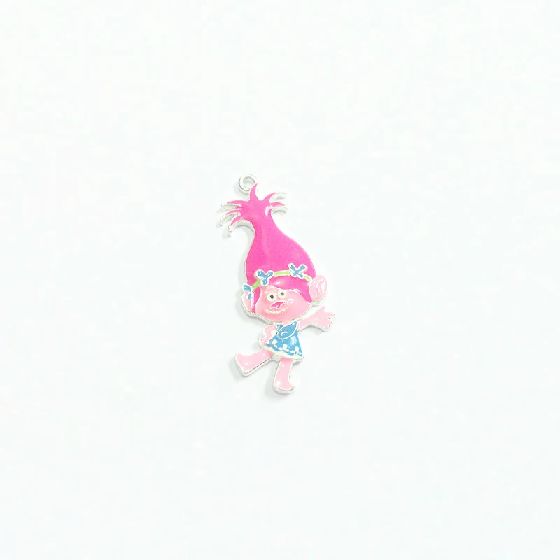 Новинка! 10 шт./лот подвески для девочек с эмалью 55 мм * 25 мм|pendant girl|cartoon pendantenamel pendant |