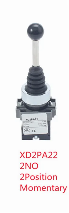 

2NO, 2-позиционная защелка, ручной переключатель, джойстик, контроллер, пружинный возврат, вращающиеся переключатели, сброс, PA22, PA24, 4NO, 4 положения