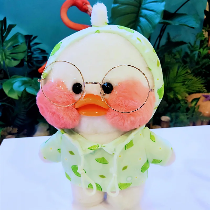 Happy Monkey Новые милые плюшевые игрушки куклы Kawaii мультфильм мягкая плюшевая утка кукла подарок на день рождения игрушка для детей девочек взрослых