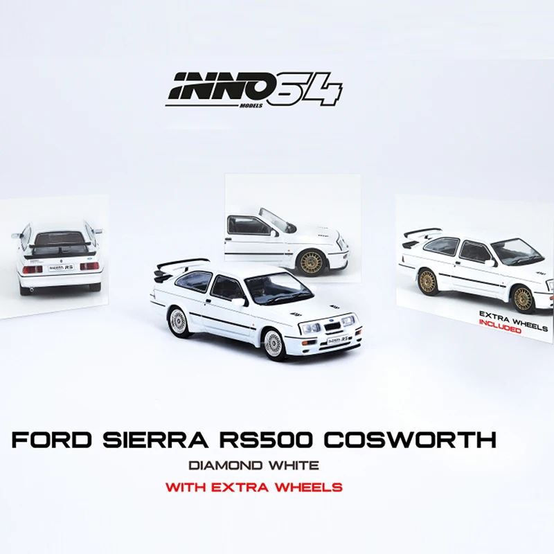 Модель автомобиля INNO 1:64 FORD SIERRA RS500 COSWORTH литье под давлением | Игрушки и хобби