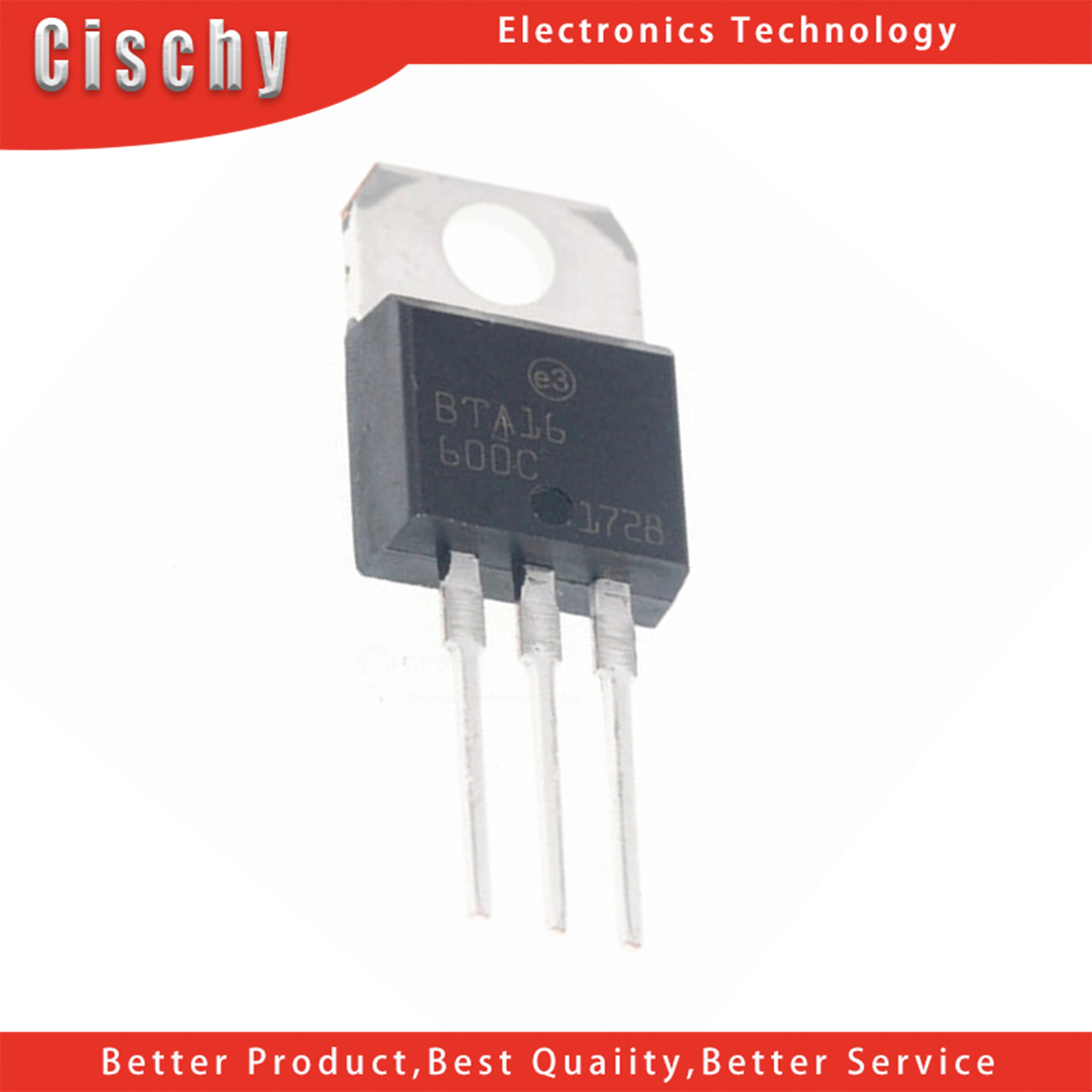 10 шт. BTA16 BTA16-600CW BTA16600CW 600a /600v TO220