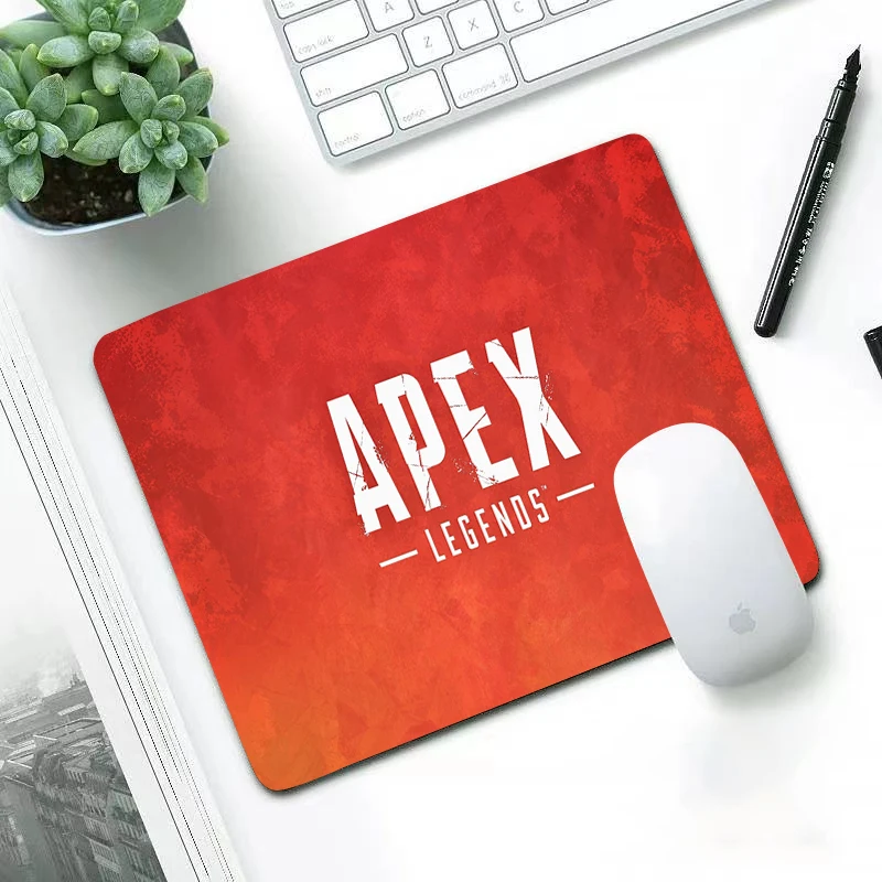 

Luxury New Arrivals wear-resisting small 22x18cm office leisure edge anti slip washable laptop game mouse pad APEX legends