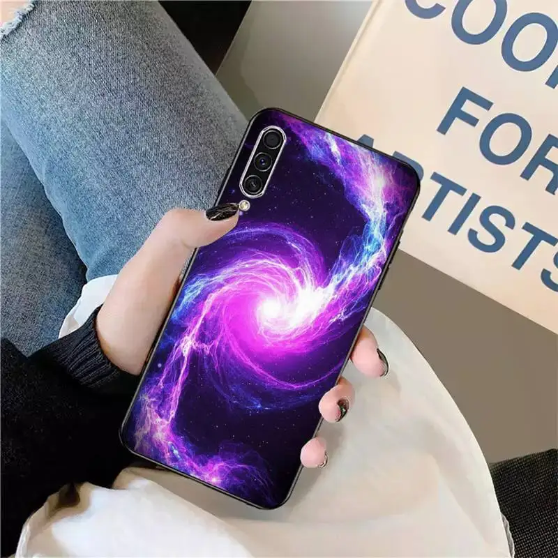 

space for galaxy universe Star Dark Phone Case For Samsung galaxy S 9 10 20 A 10 21 30 31 40 50 51 71 s note 20 j 4 2018 plus