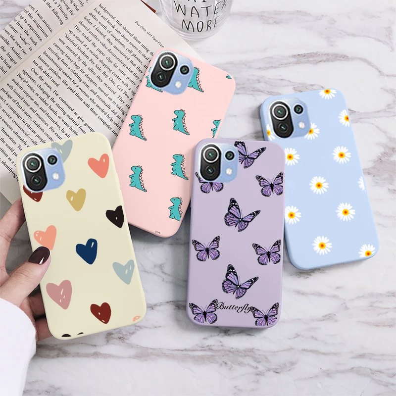 For Xiaomi Mi 11 Lite Ultra Pro 5G Silicon TPU Coque For Xiaomi Mi11 mi11 mi 11prolite Mi11 LitePro 5g 11pro ultra5G Bumper Case