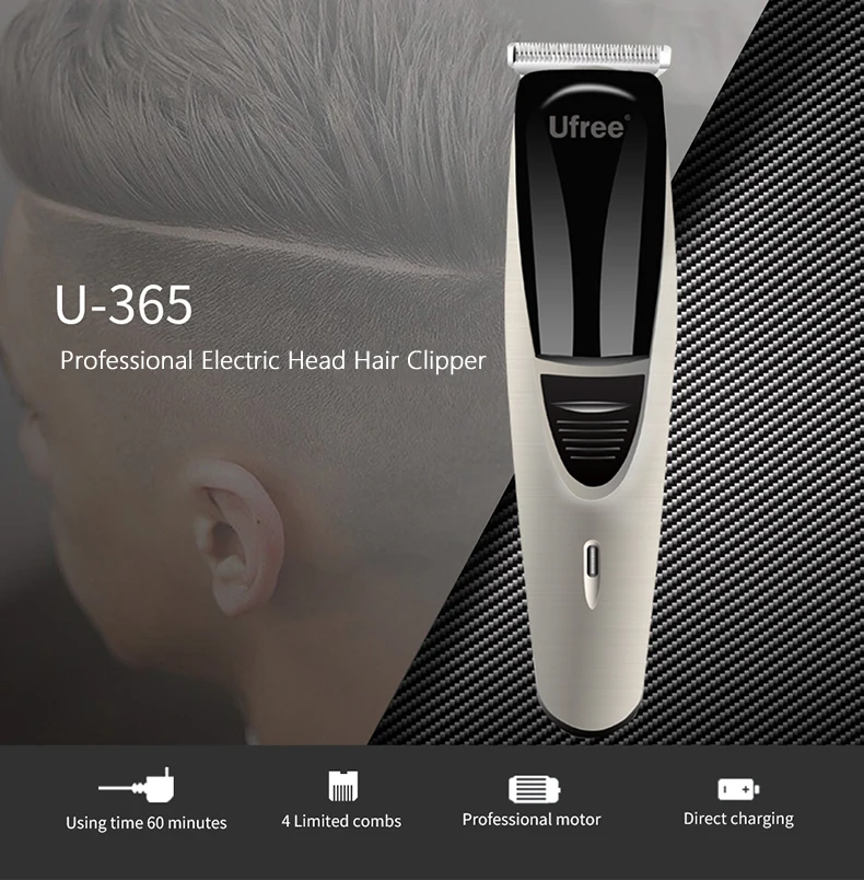 Barber Shop Electric Hair Clipper Trimmer Rechargeable Hair Cutting Machine Cordless Haircut Set for Men Kids Gromming Kit