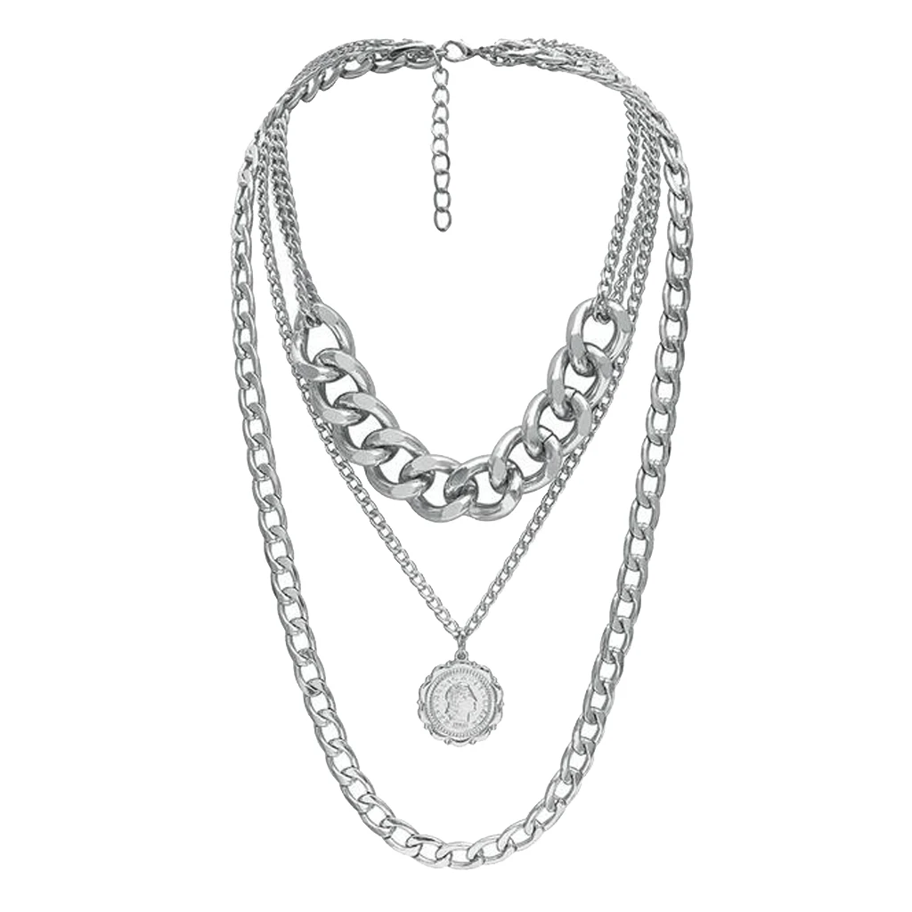 Женская цепочка-ожерелье под свитер в стиле ретро с подвеской Очаровательная